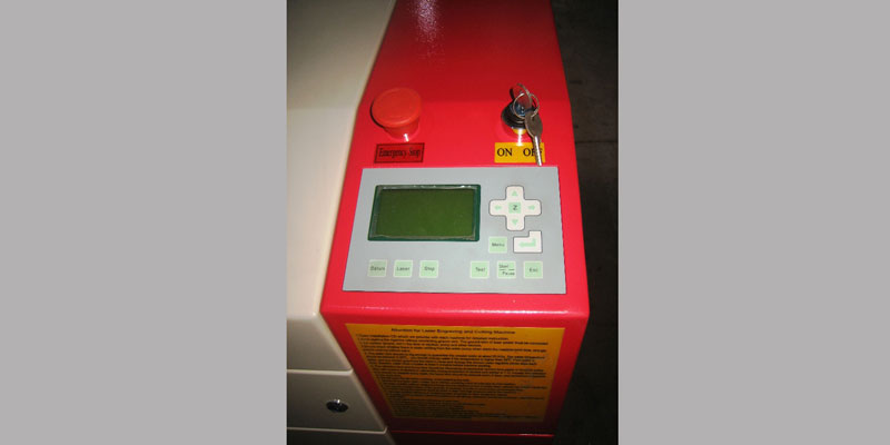1600 Series Laser Control Panel