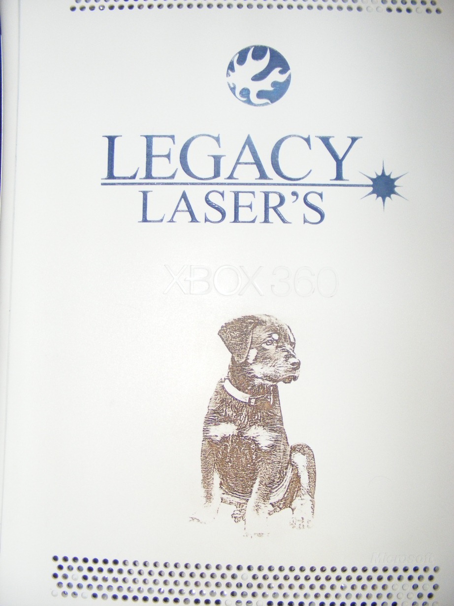 Laser Engraver used on Xbox 360