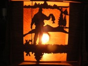 Laser Cut Light box